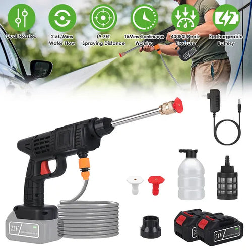 Cordless Pressure Washer Portable Electric Power Washer High Pressure