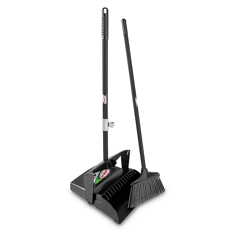 Libman Angle Broom & Dustpan Set - Multi-Surface Cleaning